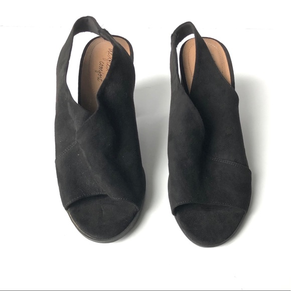 Tilda Black Block Heel - Picture 7 of 9